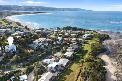 Bird's Eye View: Enjoy stunning coastal vistas with the perfect blend of nature and guest comfort!