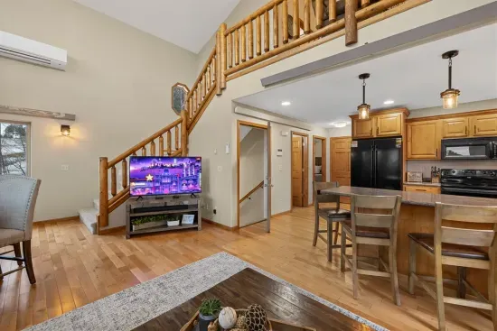 Relax after a day of adventure and watch your favorite streaming programs.