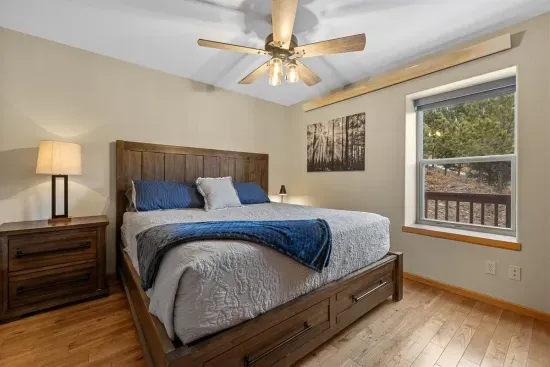 If you are looking for a good night's sleep, then our lodge is the place for you. Our beds are comfy, the rooms are quiet, and the darkness makes it easy to fall asleep. You'll wake up feeling refreshed and ready to start the day.