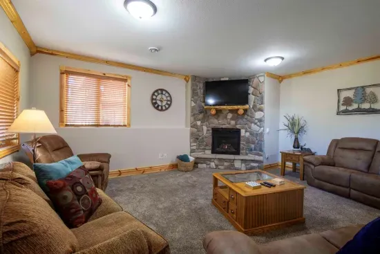 Whether you’re watching a movie, playing cards, or simply enjoying quiet moments together, this space invites you to relax and recharge in total comfort.