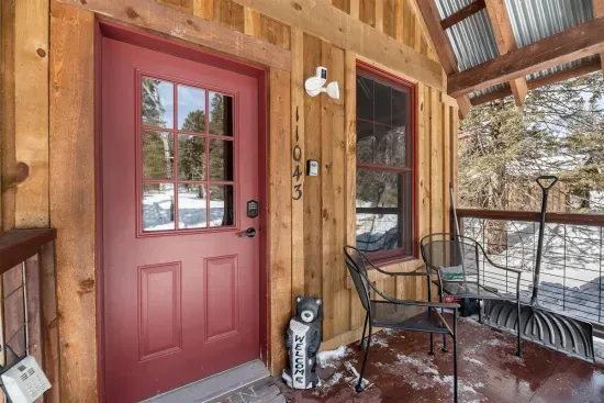 Easy cabin access with our wifi connected door lock.