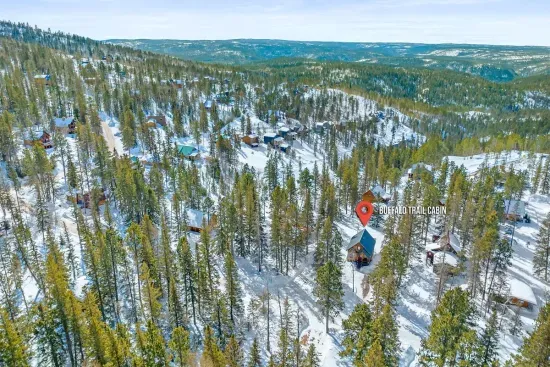 Buffalo Trail Cabin is in one of the most beautiful places on earth.