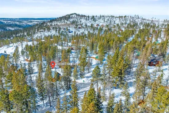 Peace and serenity abound at Buffalo Trail Cabin.