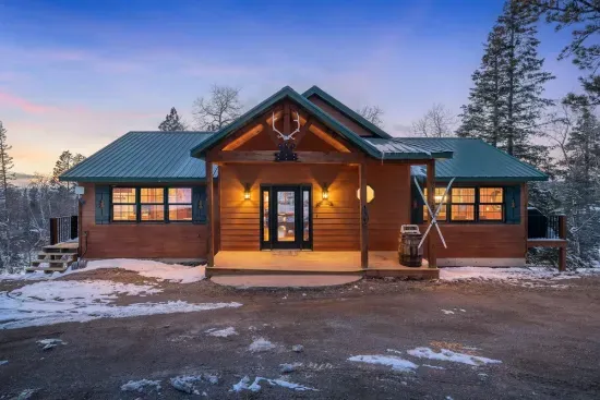 The beauty of the Black Hills at sunset.