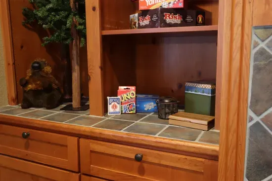 Those chilly nights are perfect to get the kids gathered around the table for family games.