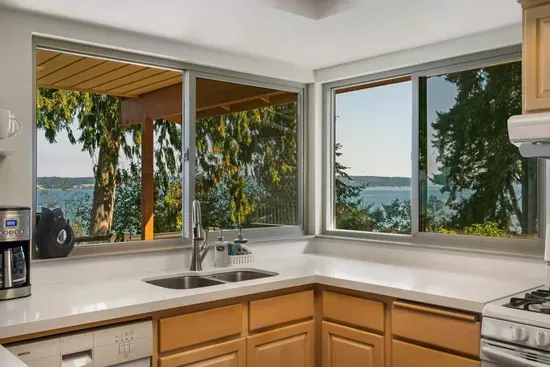 Great views from the kitchen!