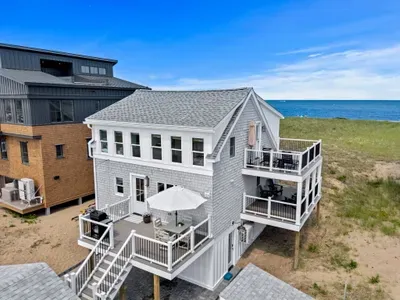 Oceanview beach house with spacious decks and direct dune-side charm