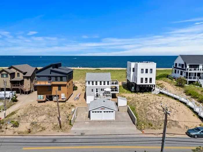 Beachfront retreat with ocean views, dune setting, and easy beach access
