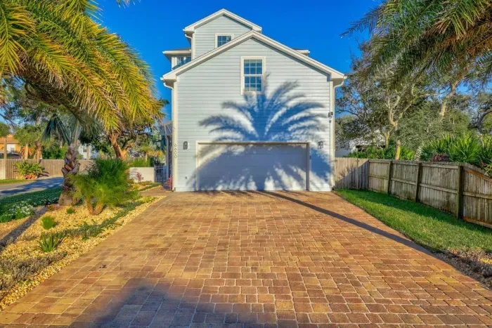 Driveway - fits 4 vehicles.  Garage is also available for use.