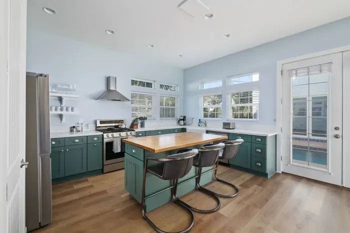 Kitchen in main house