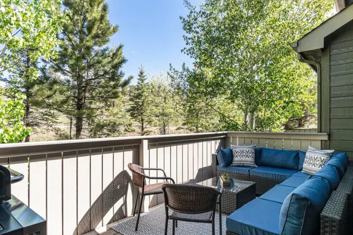 Sit out and enjoy the cool mountain air.