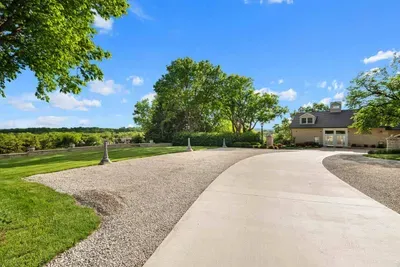 Additional parking area in front of the main home