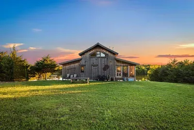Cabin on Four-Acre Pond