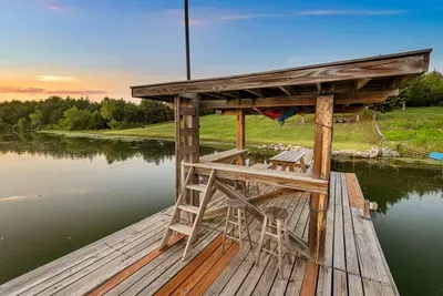 Cabin on Four-Acre Pond