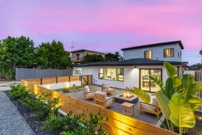 Coastal Escape: Walk to Beach, Hot Tub, Fire Pits