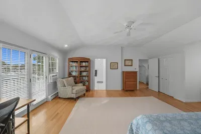 Large primary bedroom with ensuite. 