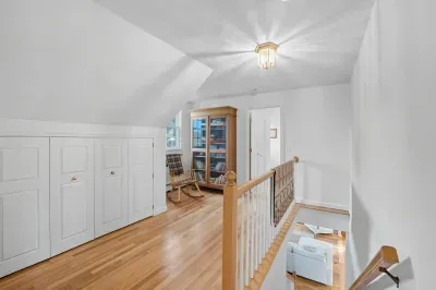 Washer & Dryer for guest use in this closet.