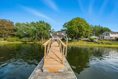 Private dock just for guests