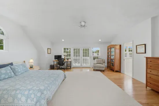 Large primary bedroom with ensuite.