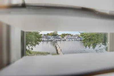 View from the bunk bed room.