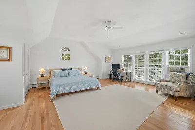 Large primary bedroom with ensuite. 