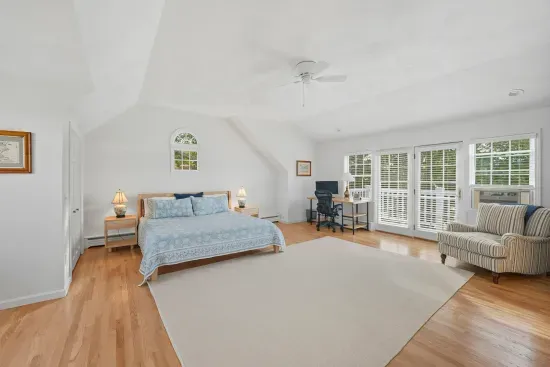 Large primary bedroom with ensuite.