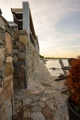 This is a public walkway that cannot be blocked with any personal items or beach accessories, etc.