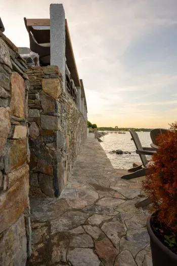 This is a public walkway that cannot be blocked with any personal items or beach accessories, etc.