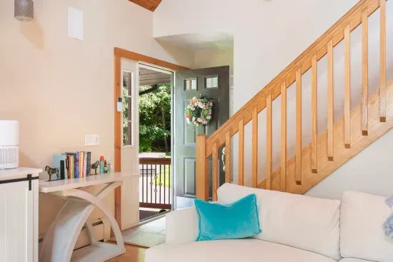 Main entrance into home