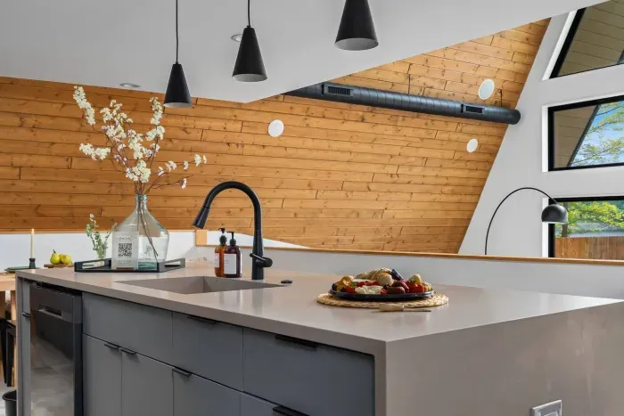 Cook, gather, and connect in our fully equipped chef’s kitchen featuring sleek finishes, modern appliances, and a spacious island perfect for entertaining.