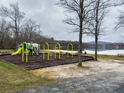 Let the kids burn off some energy at the lakeside playground—complete with swings, slides, and plenty of space to run and play. Just a short walk from Moonlit Peak and adjacent to the beach and picnic area!