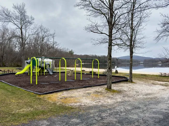 Let the kids burn off some energy at the lakeside playground—complete with swings, slides, and plenty of space to run and play. Just a short walk from Moonlit Peak and adjacent to the beach and picnic area!