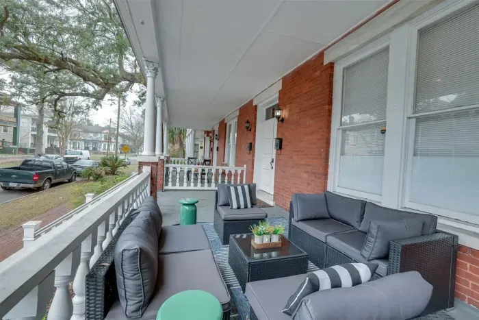 Front Porch with outdoor seating 