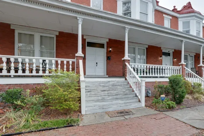 Front of the building 