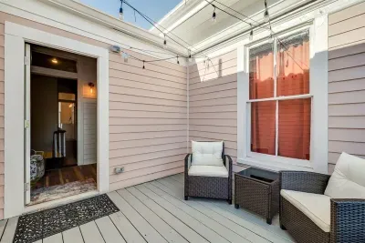 Upstairs porch