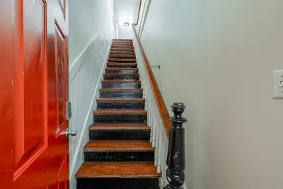 Stairs to Unit B