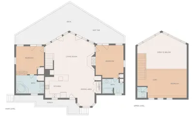 Blueprints to your cozy cabin getaway.