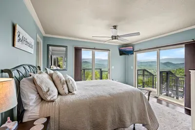 Wake up and slide the door onto your own private deck