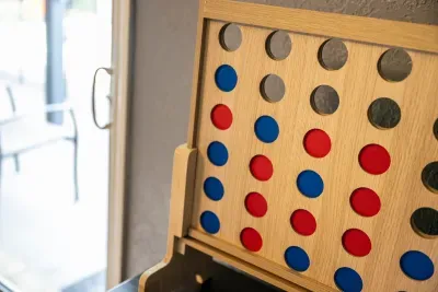 Giant Connect Four for the in-between moments