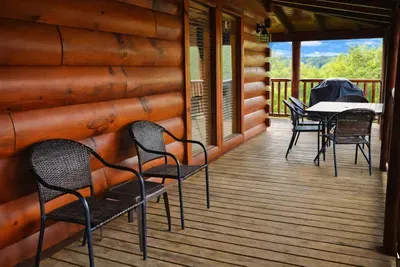 Table, chair, and a view—what more could you ask for?