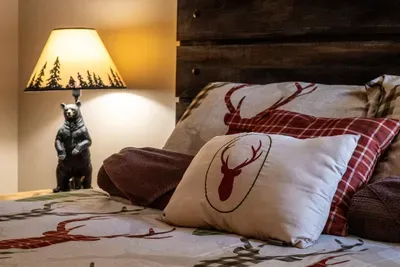 Our comfortable pillows and bedding ensure a restful night's sleep.