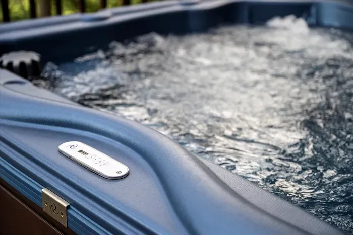 Soak your worries away in our bubbling hot tub