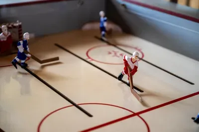 Test your skills with a game of foosball, a great addition to the game room.