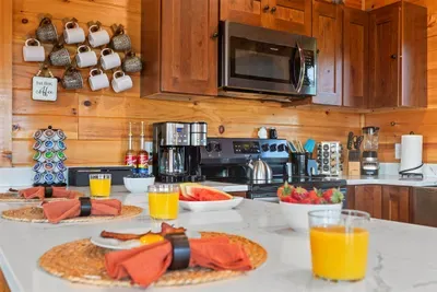 Enjoy the flexibility of preparing meals during your stay.