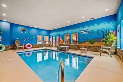 Private indoor pool, open every month of the year