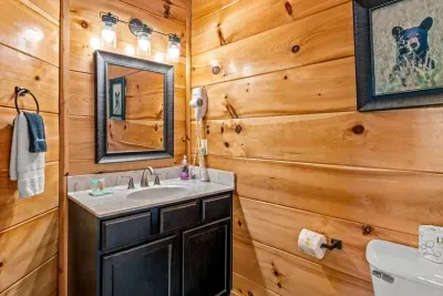 Another full bath, so mornings never back up