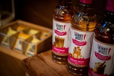 Thoughtful extras on hand — flavored syrups, snacks, and coffee-bar fixings stocked and waiting. Arrive, unpack, and settle in without a grocery run first.