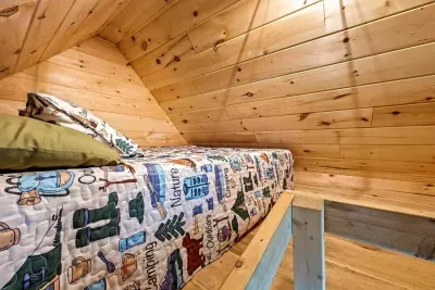Give the kids their own adventure-themed sleeping spot!