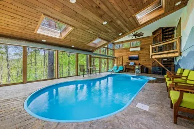 Where pool days never end — your private resort-style indoor retreat.