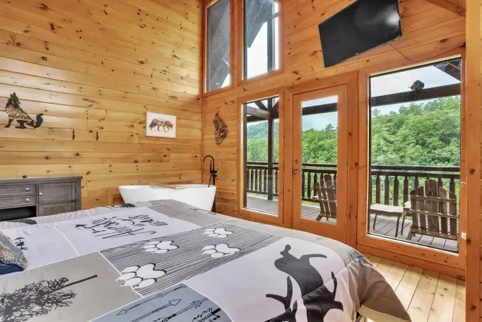 Oversized windows let in natural light 🌞